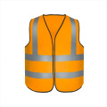 High visibility blue security warning construction reflective safety vest